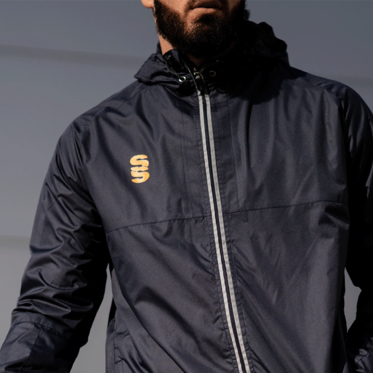 Dual Full Zip Training Jacket : Navy