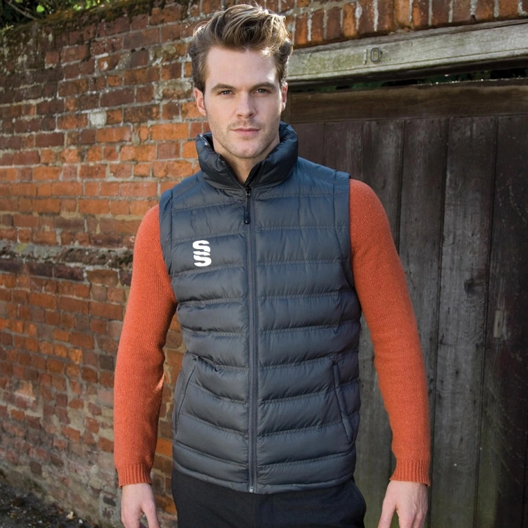 Padded Gilet : Navy