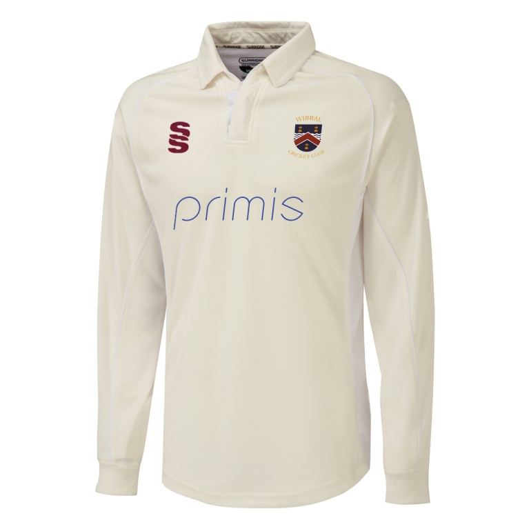 Long Sleeve Shirt White Trim