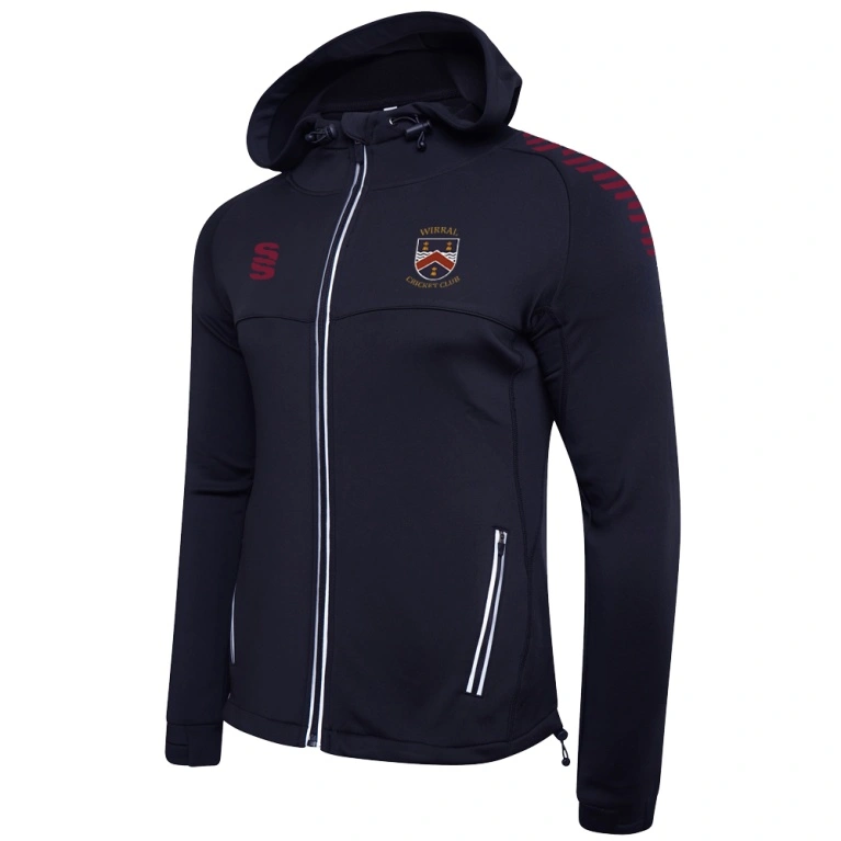 Dual Full Zip Hoody : Navy